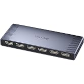 VegGieg 4K HDMI 2.0 G&ouml;r&uuml;nt&uuml; Se&ccedil;ici 5 Giriş 1 &Ccedil;ıkış Kumandalı Switch