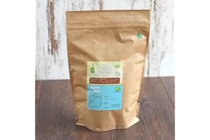 ‎SÜSSUNDCLEVER.DE EST 2016 süssundclever.de® Bio Leinsamen geschrotet | 1,0 kg | braune Leinsamen | ökologisch-nachhaltig abgepackt