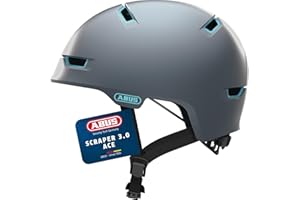 ‎ABUS ABUS Stadthelm Scraper 3.0 ACE - Robuster Fahrradhelm für den Stadtverkehr - für Damen und Herren