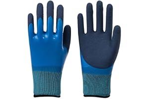 Fishing Gloves, Gardening Gloves, 2Pcs Waterproof Anti-Slip Catch Fish Gloves, Puncture Proof Ice Fishing Gloves for Handling, Catching, Cleaning, Hunting, Fishing Accessories for Women and Men