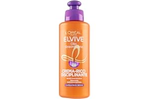 Elvive L'Oréal Paris Elvive Olio Straordinario Ricci Sublimi, Crema-Ricci Disciplinante - 200 ml