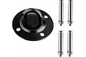 ANHORTS Gancio Sacco da Boxe, Gancio per Soffitto in Acciaio Inossidabile, Gancio per Sacco Boxe, Poltrona Sospesa, Yoga, Tenda da Sole, Altalena da Porta, capacità 450KG