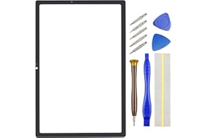 Double Sure Tablet Repair Broken Glass Screen Replacement for Samsung Galaxy Tab A8 10.5 (2021) SM-X200 with 10.5" Black Including dismantling tools