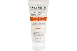Curlsmith Curl Defining Styling Soufflé - Vegan Medium Hold Styling Gel for Wavy, Curly and Kinky Hair (59ml)