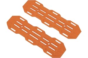 KEEDA 2 pezzi Sabbia Scale di montagna Accessori per 1:10 RC Crawler Auto Axial SCX10 D90 CC01 Redcat Gen8 MST Traxxas TRX4 TRX6 (Arancione, B)