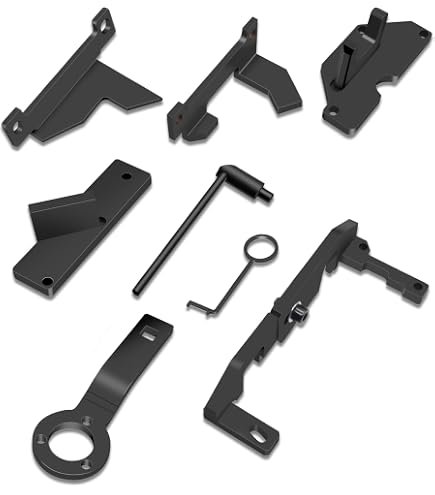 Kit Outils De Calage Distribution 9 Pièces - Pour Moteurs Peugeot, Citroën, Opel 1.0/1.2 VTi PureTech
