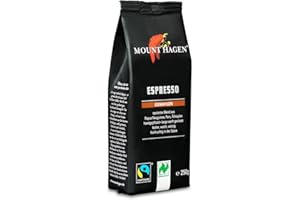 Mount Hagen Bio FT Naturland Espresso, 250g gemahlen