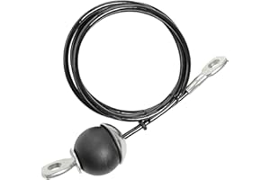 Taeku Câble De Gymnastique, Lourd Devoir 6 mm Remplacement de Câble Poulie Métallique Câble Machines Accessoires pour Salle de Gym à Domicile