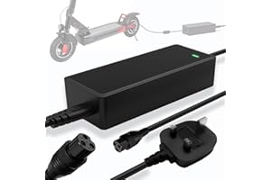 Mezelon 54.6V 2A Electric Scooter Charger, 48V Li-ion Battery Charger Adapter for Kugoo M4/M4 Pro, Hitway H5/H5 Pro, UrbanGlide, JOYOR, Speedway, Urbetter, Kaabo | Safety Certified/Low Heat Generation