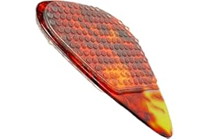 Irikdescia® Pack of 16 Guitar Pick Grips, Non-Slip Stickers, 0.6 mm Thin, Durable, Reusable Silicone, for Bass Guitar, Ukulele, Celluloid Guitar Picks (Transparent)