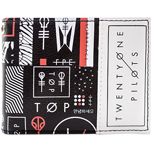 Preisvergleich Produktbild Twenty One Pilots Blurryface Band Schwarz Portemonnaie Geldbörse