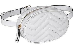 Geestock Bum Bag,PU Leather Bumbags for Ladies, Fashion Waist Packs for Women, Waterproof Fanny Pack for Daily,Holiday,Shopping,Travel,Birthday Party