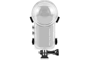 PULUZ Unsichtbares Tauchgehäuse für insta360 X3, 50 m, wasserdichtes Gehäuse, schützende Unterwasser-Tauchschale mit Halterungszubehör