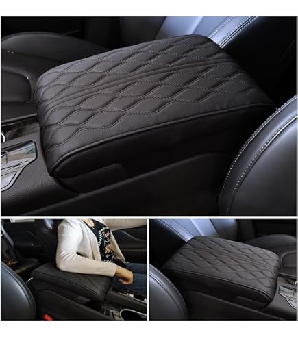 Accoudoir De Voiture Réglable - Coussin Confortable Pour Bras - Universel Et Antidérapant - Noir