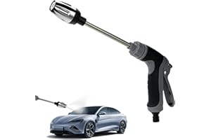 KUNAXKU Turbo Washer für Gartenschlauch,hochdruckpistole Düse/spritze/aufsatz,Hochdruck Wasserpistole,Ultra Washer Verstellbarer Wasserdurchfluss,Turbowasher Power Hochdruckreiniger für Jeden Gartenschlauch