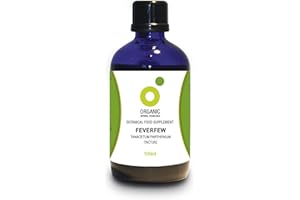 Organic Herbal Remedies 100ml Feverfew Tincture