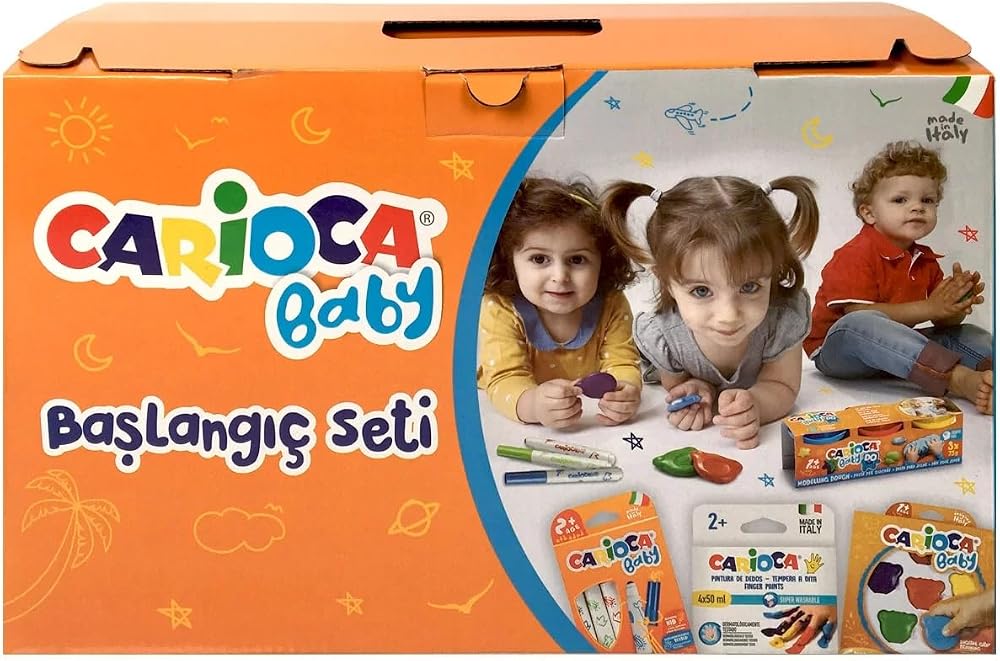 Fatih Bebek Başlangıç Seti 4 Parça Boyama Rulo Hediyeli