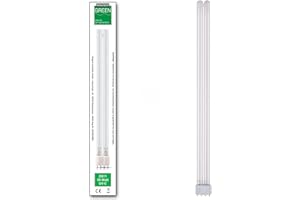 WAGNER GREEN ALLES FÜR DEN GARTENTEICH Wagner Green UVC Replacement Lamp Socket 2G11 PL-L Water Clarifier Bulb Lamp Pond Filter (55 Watt)