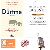 D&uuml;rtme Hızlı ve Yavaş D&uuml;ş&uuml;nme Nobel Ekonomi &Ouml;d&uuml;ll&uuml; 2 Kitap Takım TELEFON TUTUCU HEDİYE