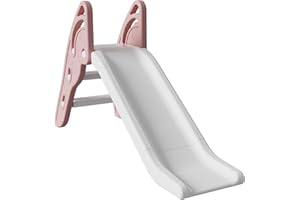 maualiyal Kleinkind Rutsche Großer Spielkletterer Rutschenspielset mit extra Langer Rutschbahn Innenrutsche Kinder Rutsche Kleinkinder Spielplatz Kleinkind Rutsche Outdoor Spielzeug für Kleinkinder