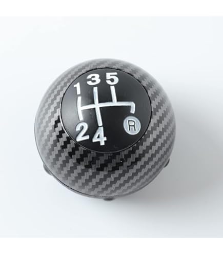 Copertura Cromata Pomello Cambio Per Fiat 500/500C 2007-2018 - 2 Pezzi, 6 Velocità, Design Sportivo - Foto 3