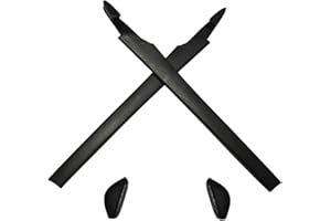 HKUCO Replacement Silicone Leg Set For Oakley Crosslink Earsocks Rubber Kit