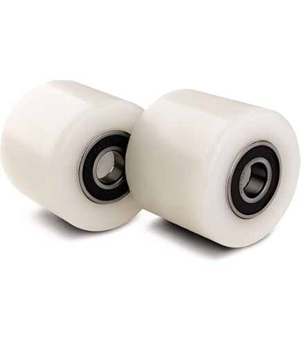 Ruota Sedile Vogatore: Rullino Nylon Con Cuscinetto 8x32x10mm – Ricambio Nuovo