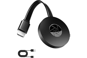 APKPESTERML Wireless HDMI Display Adapter, Wireless HDMI 4K Dongle Supports 1080P HDR HDMI Screen Mirroring Display Dongle Adapter Connector Compatible with IOS Android Windows HDTV Monitor Projector