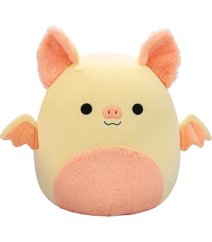 Peluche Con Clip Squishmallows P17 Clip On - Pyle The Mushroom, 9cm, , Collezionabile Squishmallows Halloween