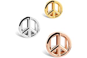 THIORA Charmband Charms | 'Frieden' Anhänger | Peace Charm | Mesh Armband Charm