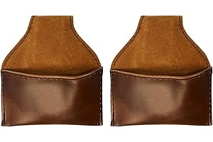 Flylin 2Pcs Billiard Chalk Bag, Portable Snooker Billiards Chalk Holder Pouch, PU Leather Chalk Pouch for Billiard Bag Accessory Eight Ball Nine Ball Snooker