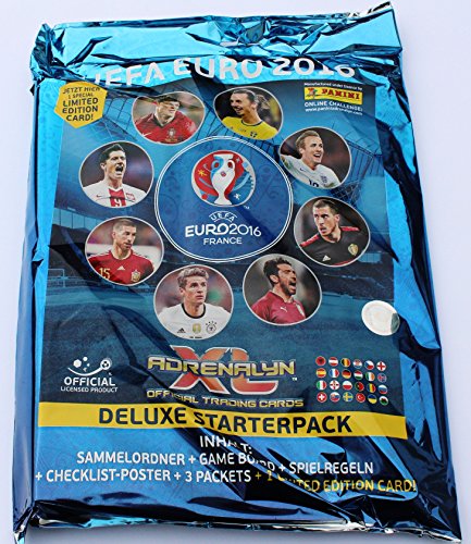 Preisvergleich Produktbild Adrenalyn EURO 2016 Trading Cards - Starter-Set DELUXE