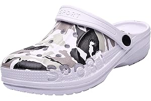 CERYTHRINA Zuecos y Mules Infantil Niño Verano Camuflaje Zapatos de Jardín Ligeras Respirable Antideslizante Sandalias Clogs de Playa Piscina Baño Zapatillas de Agua Interior y Exterior