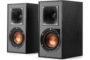 Klipsch Reference R-41PM Active Powered Speakers, Phono Input - Black