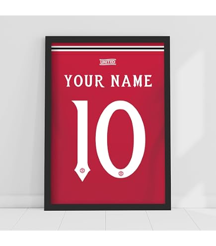 Themed Manchester United FC Print - Cunha 26/27 Illustration