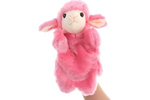 LOMTRATS Marionnettes à Main Animaux en Peluche Jouets pour Faire Semblant de Jouer imaginatif Cadeaux de Narration pour Les Enfants