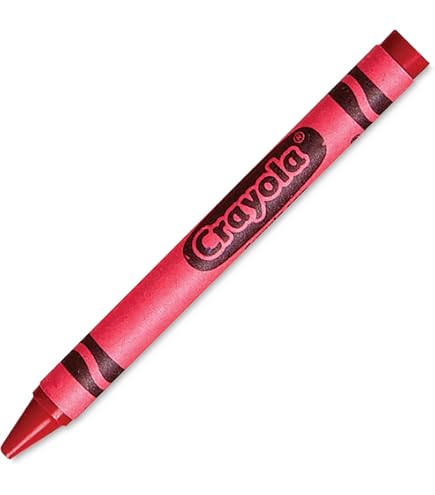Crayolaクレヨン プロモーション品　赤色 vintage Crayola Bulk Crayons, Regular Size - Red (12 per box) : Amazon.in