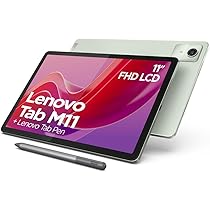 Lenovo Tab M11 tablet, 11 inch WUXGA touchscreen, MediaTek Helio