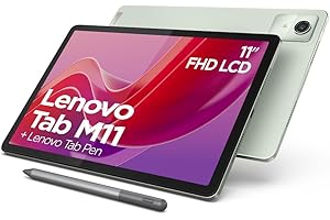 Lenovo Tab M11 tablet | 11" WUXGA Touch Display | MediaTek Helio G88 | 4 GB RAM | pamięć 128 GB | Wi-Fi | Android 13 | zielony | w zestawie Lenovo Tab Pen