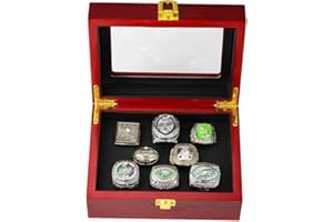 haobook Replika-Set des 8. Eagles-Meisterschaftsrings, Fußball-Sammlerstücke, PHI-Erinnerungsstücke, Männer, Rugby-Fans, Alumni und Sammler