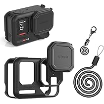 Kit Accessori 7in1 Per Insta360 X3 - Custodia Silicone, Pellicole E Moschettone - Foto 10