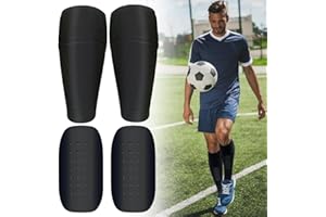 ARTANCHAO Protège Tibias de Football,Mini Tibias de Football pour Enfant,Jeunes,Adultes,Chaussettes avec Poche Optimisée,Légers et Respirants, Offre Une Protection Complète pour Vos Jambes