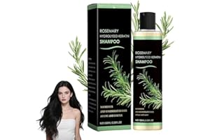 MEPRFROT Rosemary Hair Growth Shampoo with Hydrolyzed Keratin, Natural Hair Thickening Shampoo for Hair Loss, Strengthening Hair Shampoo for Women Men Travel Size 100 ml (1pc)