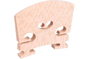 Drfeify chevalet de Violon d'érable, 5PCS 3/4 1/2 1/8 1/4 Taille chevalet de Violon(1/4)