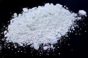 PYROPOWDERS.DE Puro Bario Sulfato de polvo, min. 97%, Bario sulfate, baso4, fino polvo (4µm), CAS de nº 7727 – 43 – 7, 250g, Weiß, 1
