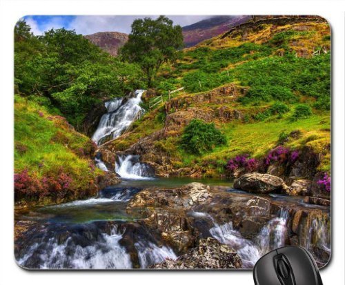 Preisvergleich Produktbild Mountain Stream Mauspad, Mousepad (Gebirge Maus Pad)