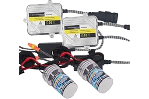 HSUN H7 HID Kit 6000K Xenon White Conversion Headlight Bulb With Reliable Ballast Canbus Error Free Replace For Car Factory OEM