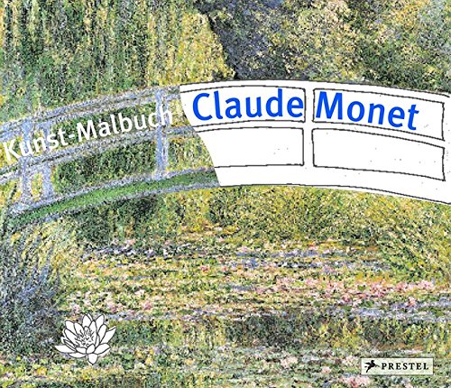 Book's Cover ofKunstMalbuch Claude Monet