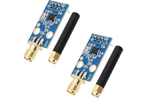 CC1101 SMA Antenne Funk Transceiver Modul AYWHP 2 Stück CC1101 Funkmodul 433M Digitales Übertragungsmodul 1.9-3.6V DC Kompatibel mit Arduino
