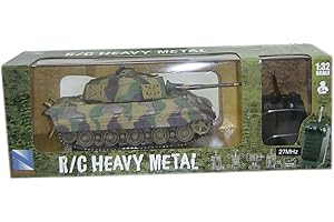 NewRay 87573 "King Tiger Heavy Metal Remote-Controlled Model Tank